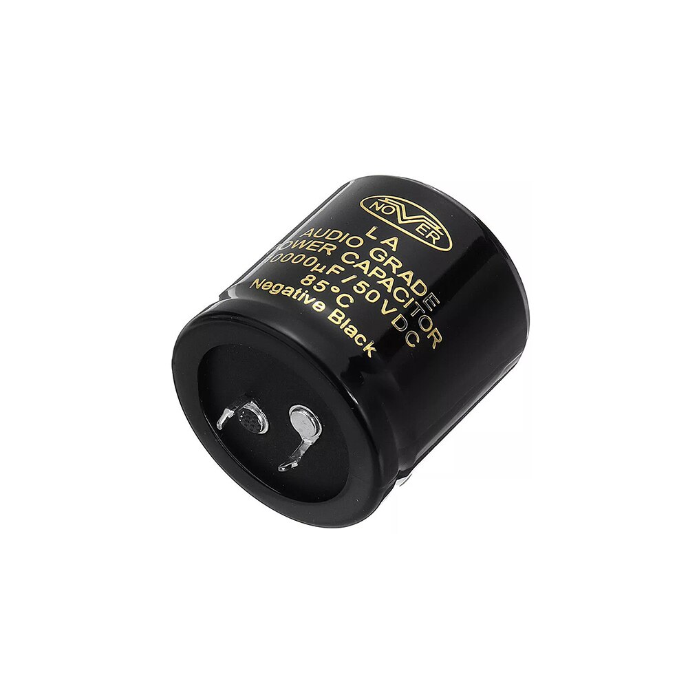 NOVER-condensador electrolítico de AUDIO, dispositivo HIFI HI-FI, con tono 85 ℃, 10000UF, 50V, 35x35mm, 10mm, 50V/10000uF, 2-12 Uds.