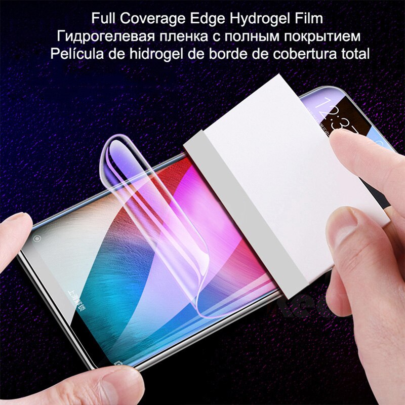 Film Protection Écran Hydrogel X3 Pour XIAOMI Mi 8T / 8 Pro / 9A / Note 9s - Transparent Anti-Rayures