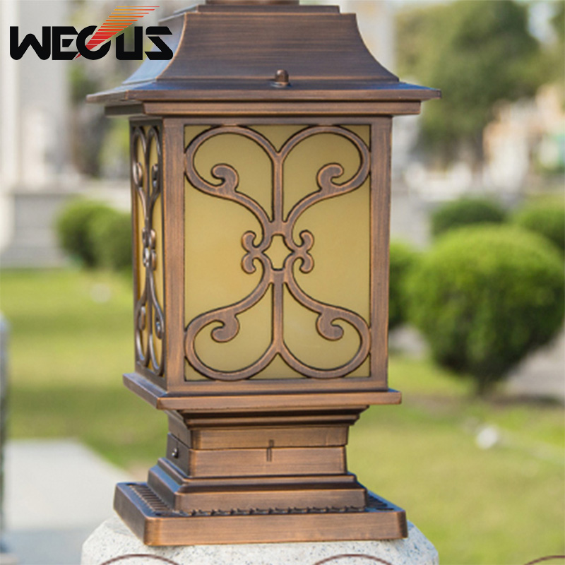 Säule lampe Ich bin freien wasserdichte hof licht europäischen-stil bh garten Villa landschaft beleuchtung staubdicht Zauberstab leuchten