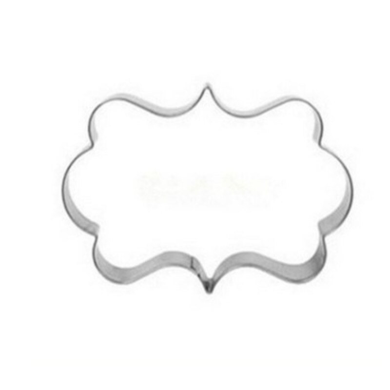 1 Set (3 Stuks) cookies Pastry Fondant Mold Rvs Cakevorm Sugarcraft Decorating Frame Cutter Tool