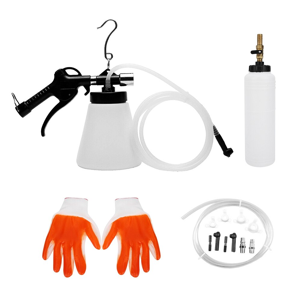 Pneumatic Car Universal Brake Fluid Bleeder Bleeding Tool Kit Oil Changer Extractor Replacement