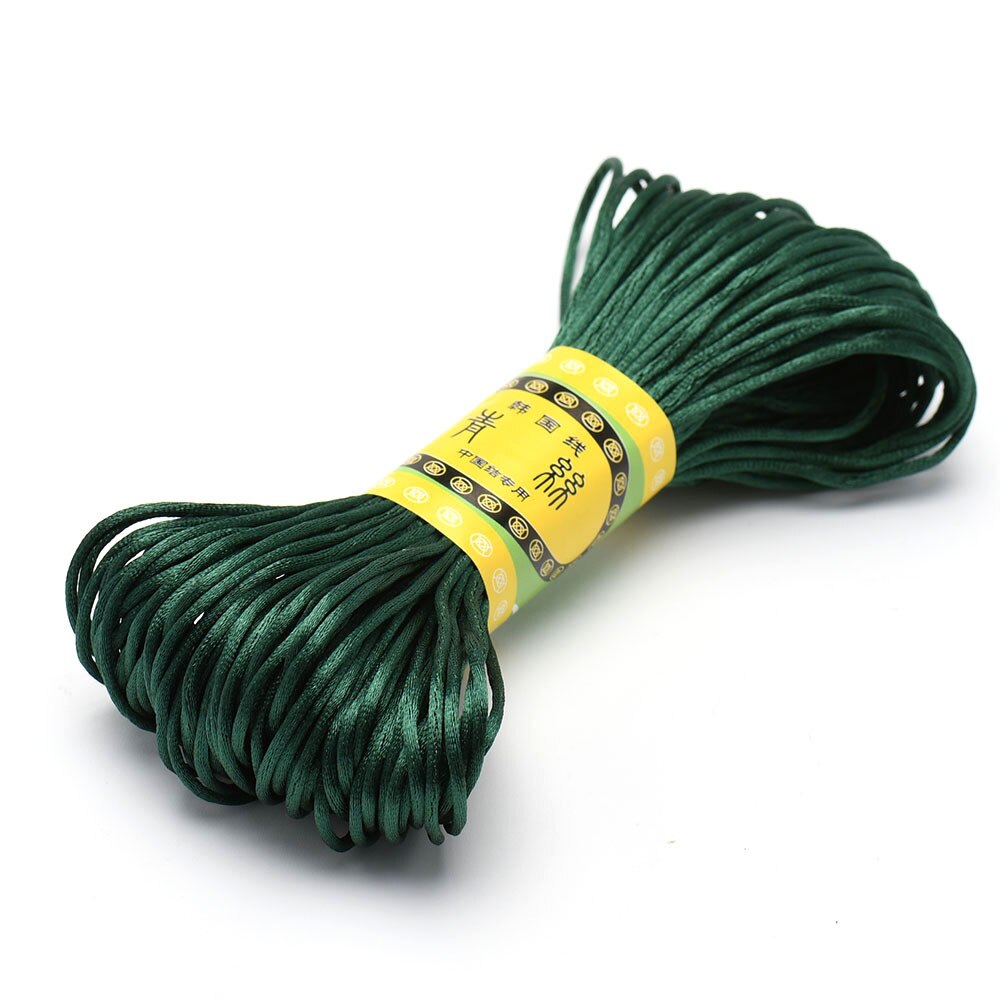 20 m 1,5 mm Satin--Nylon-Zierkordel, Rattail-Kordel, chinesischer Knoten: Farbe