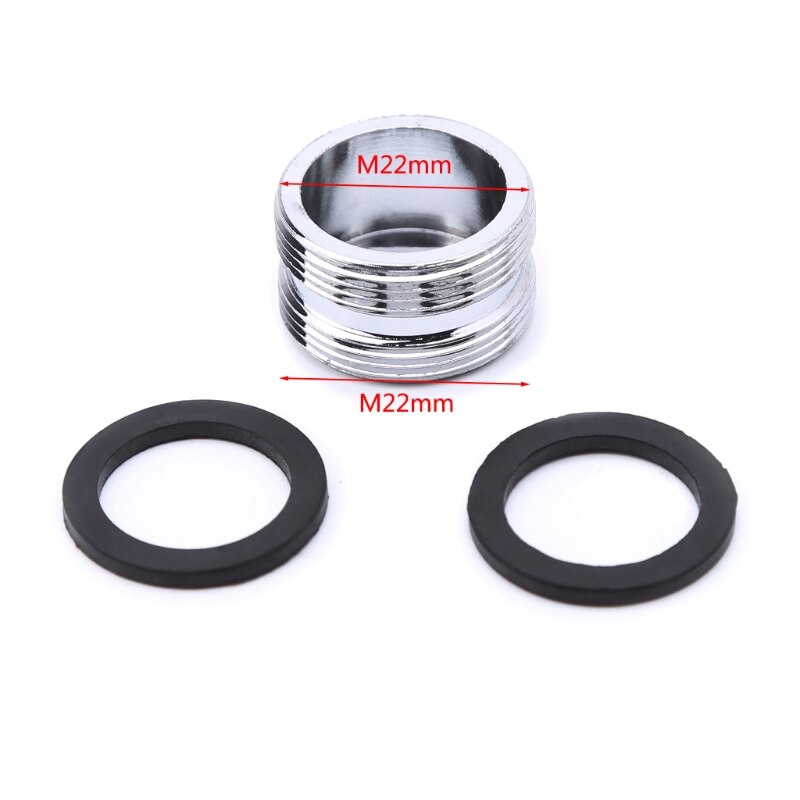 Solid Metal Adaptor Outside Thread Water Saving Kitchen Faucet Tap Aerator Connector Kitchen Faucet Adapter Water Purifier: 5