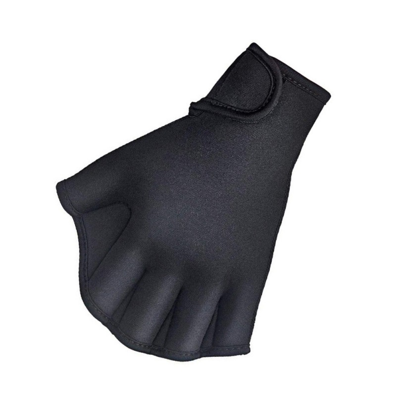 1 paar Schwimmen Tauchen Handschuhe Aquatische Fitness Wasser Widerstand Aqua Fit Paddle Training Finger Handschuhe