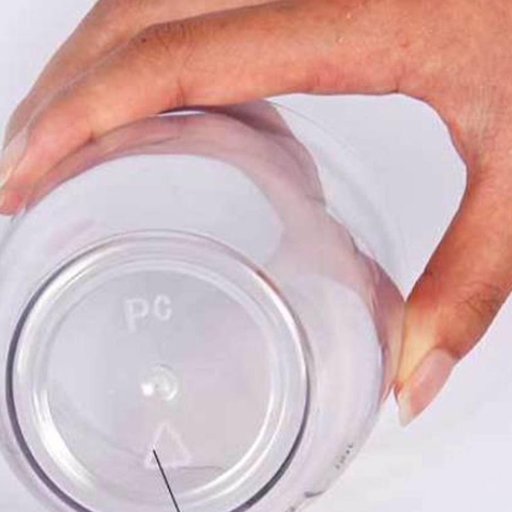 1PC Hand Shake Cup Cocktail Shaker Transparent Mixer Cup Clear Bar Shaker Wine Milk Tea Shaker Cup with Scale