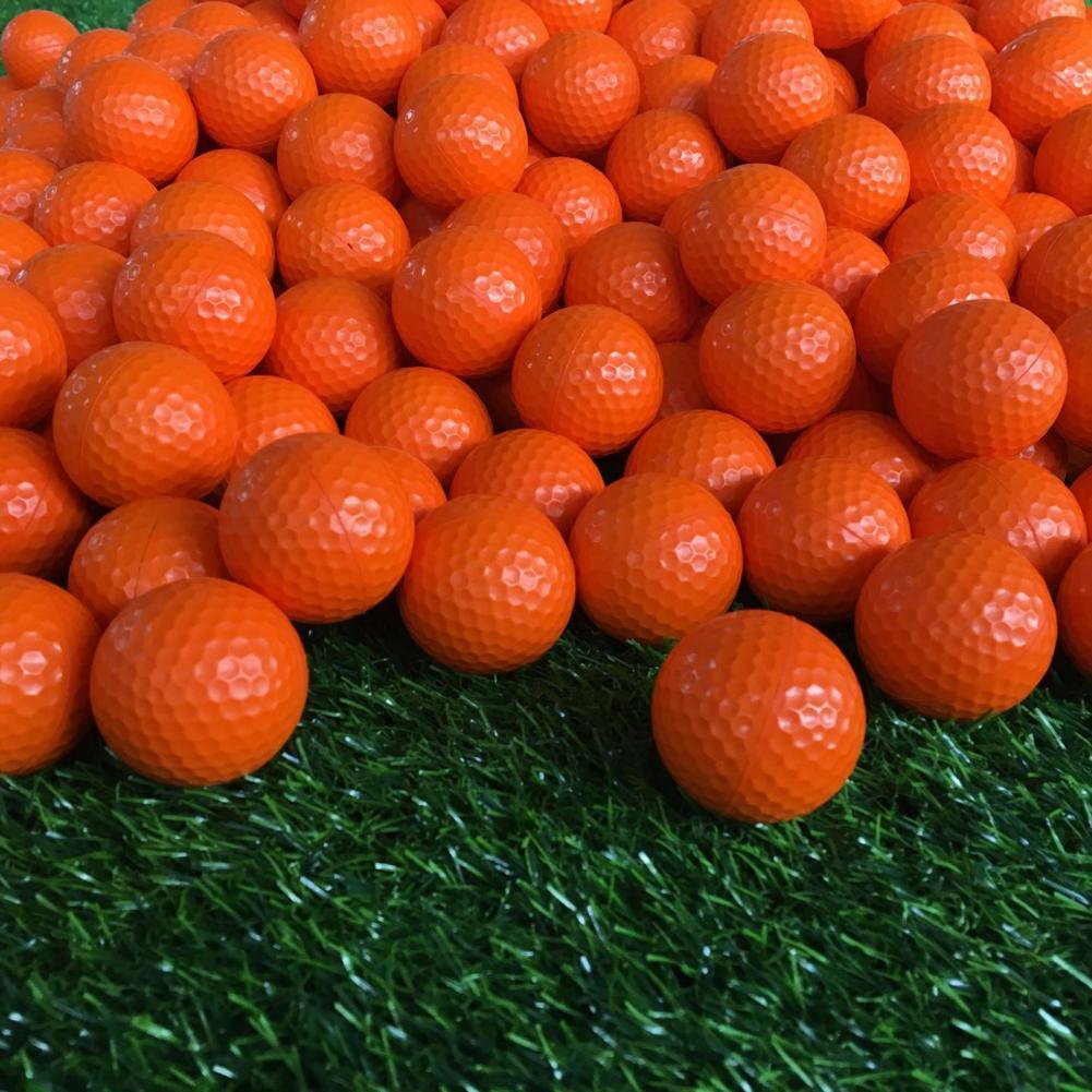 Soft Golf Balls Solid Color Golf Light Balls Eco-friendly Skin-friendly Useful Portable Solid Golf ball