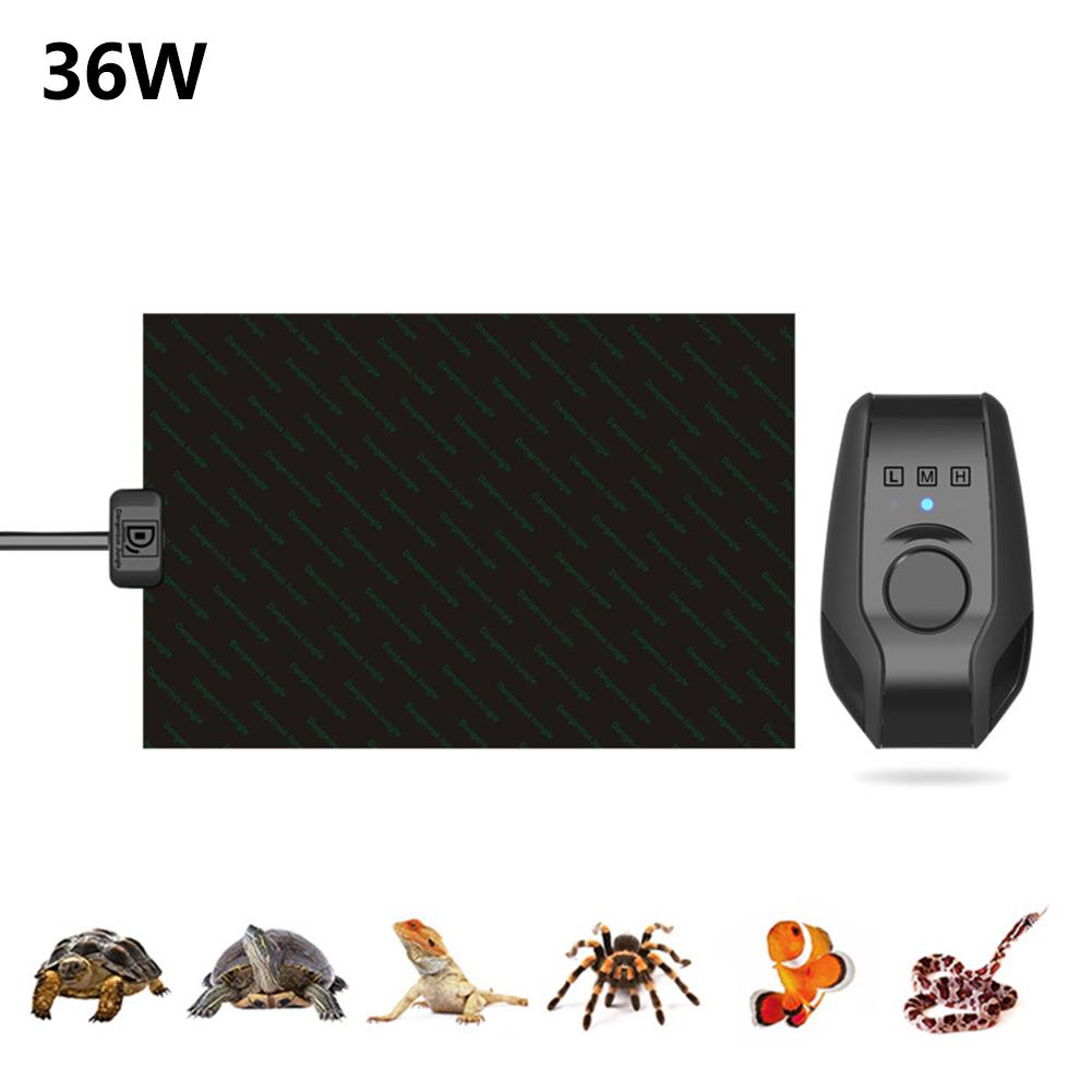 Estera de calefacción para reptiles, estera de calefacción para mascotas, Tortuga, serpiente, lagarto, hámster y enchufe: Borgoña