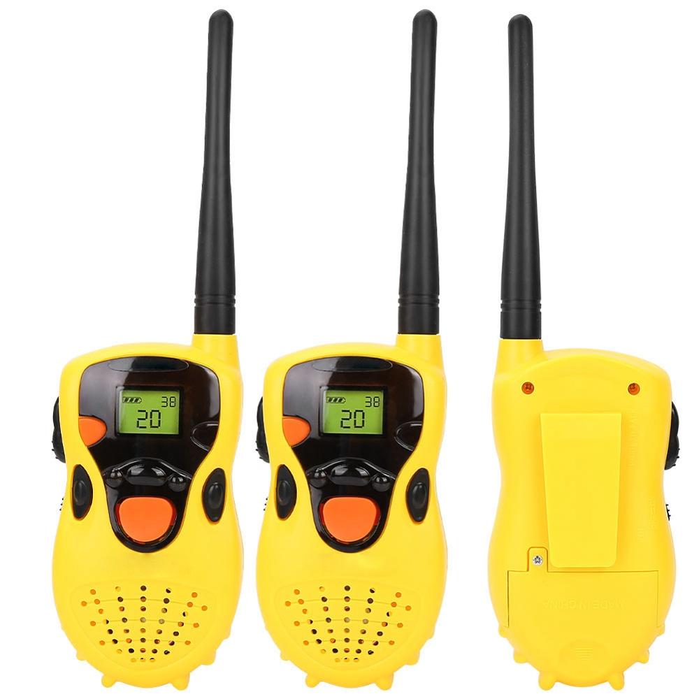 2 uds Mini walkie talkie de juguete inalámbrico para bebé niños Eletric inalámbrico Walky Talky simulan jugar juguete niños juguetes Educatianal