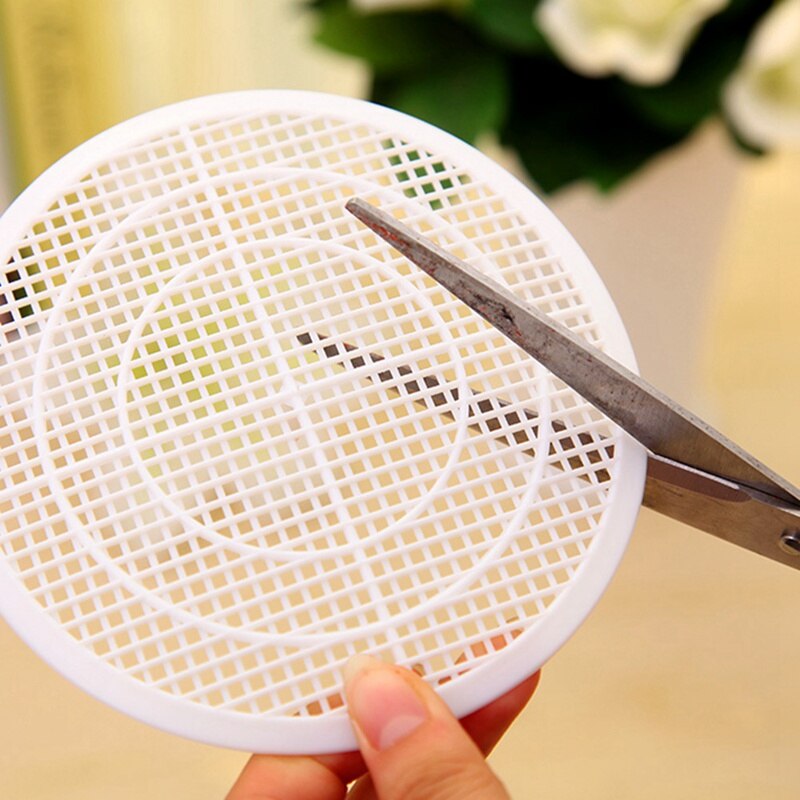 Hårfångare kök badrum bad avlopp dusch badkar sil silke täcka fälla handfat stoppfilter 12cm i diameter