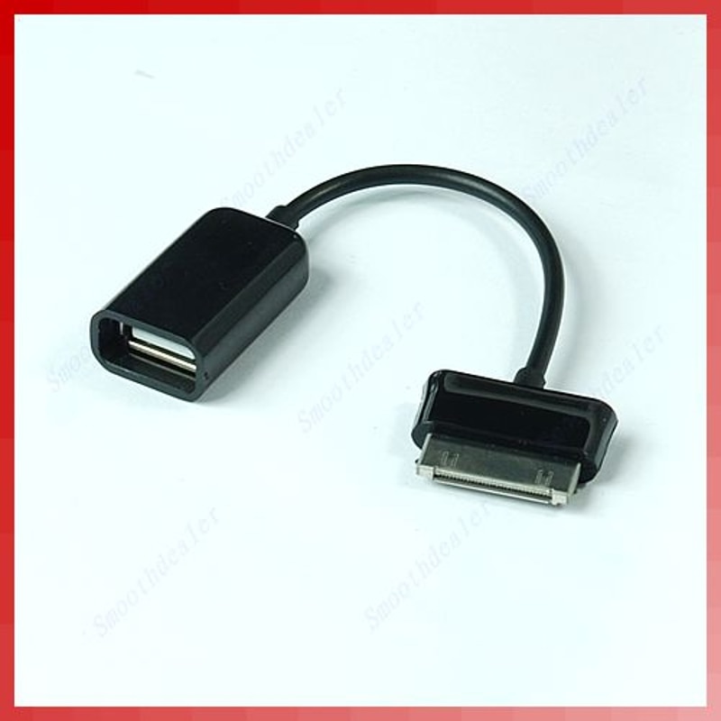 Zwart Usb Kabel Adapter Otg Voor Samsung Galaxy Tab Tablet 10.1 P7510 #221