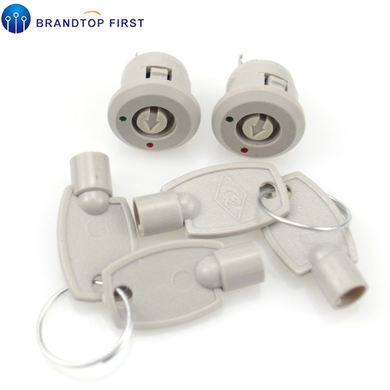 1pcs 12mm Plastic Key Switch