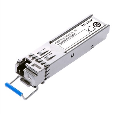 tp-link Gigabit single mode single fiber SFP optical module TL-SM311LSB-2KM -plug duplex SFP MSA 802.3z 1.25Gbps 3.3V