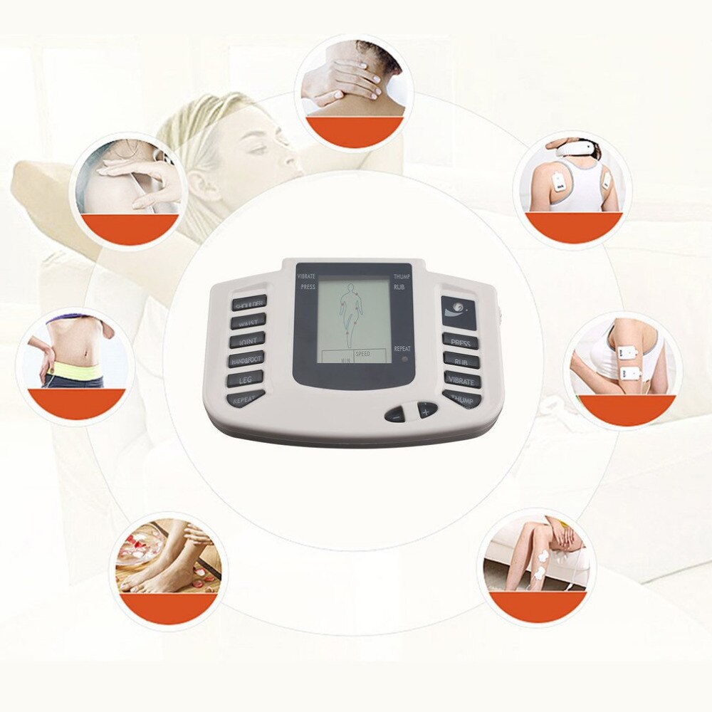 Digitale Elektronische Body Afslanken Puls Massage Spier Ontspannen Stimulator Acupunctuur Therapie Machine Fysiotherapie