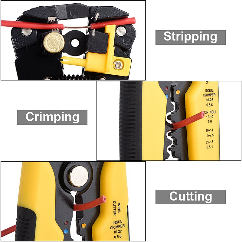 THCS001 Wire Stripper 80W 220V Solder Iron Wire Cutter for Electrician Multitools Pliers 908S With LED Soldering Iron QHTITEC