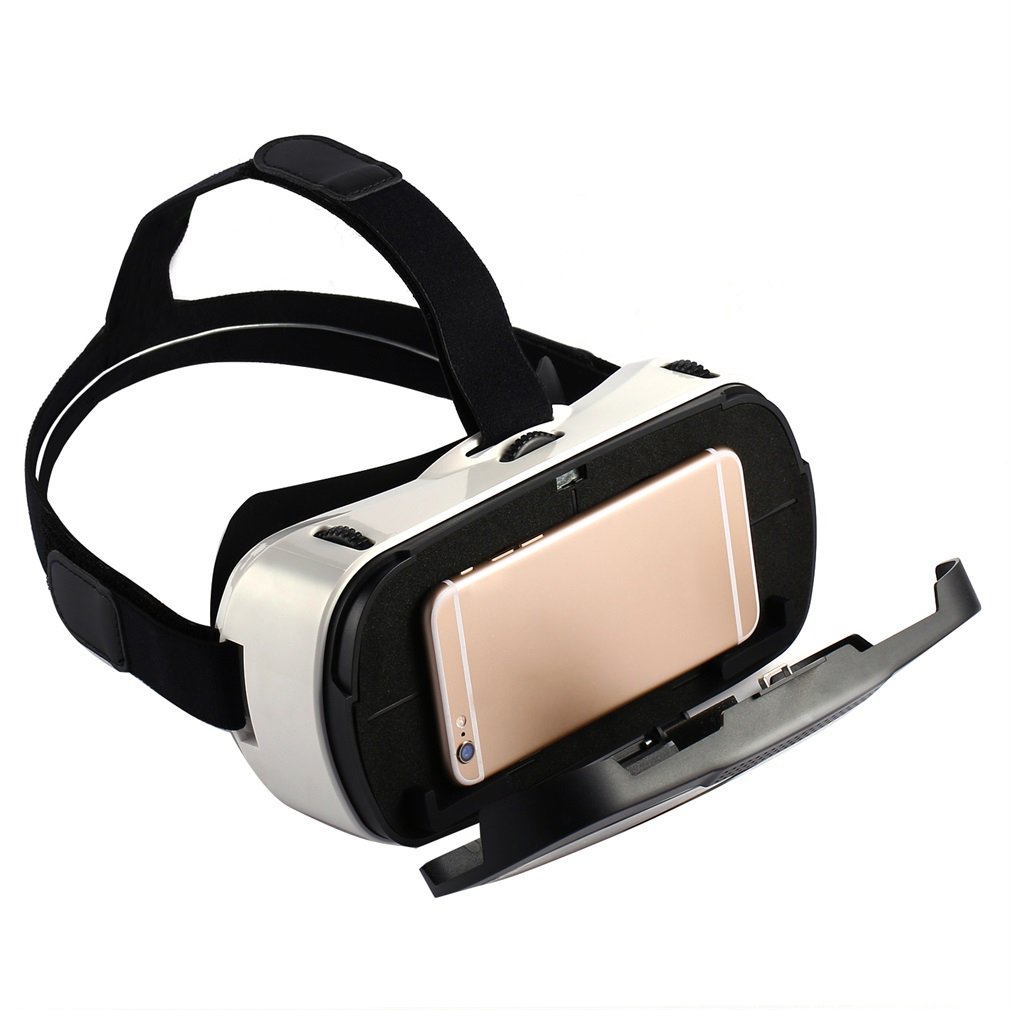 3D Gläser VR virtuell Wirklichkeit Karte Headset Helm für Smartphone Samsung VR Gläser Spielen Gerät Blu-Strahl Glas Objektiv
