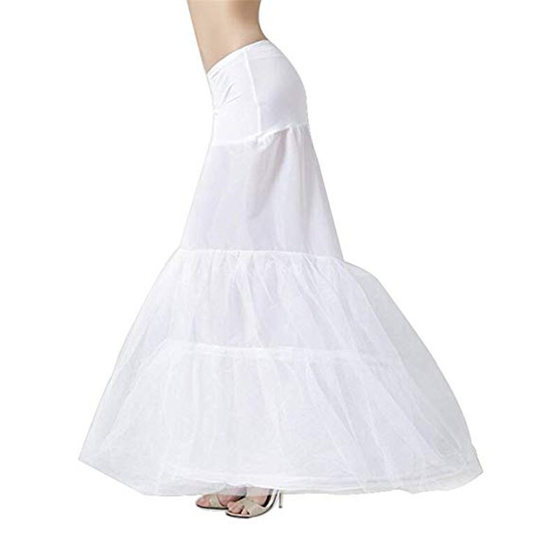 Braut Petticoat Krinoline Unterrock Hochzeit Kleid Band Lolita Petticoat Lange Phantasie Rutscht Weiß Petticoat Rockabilly tüll: 12