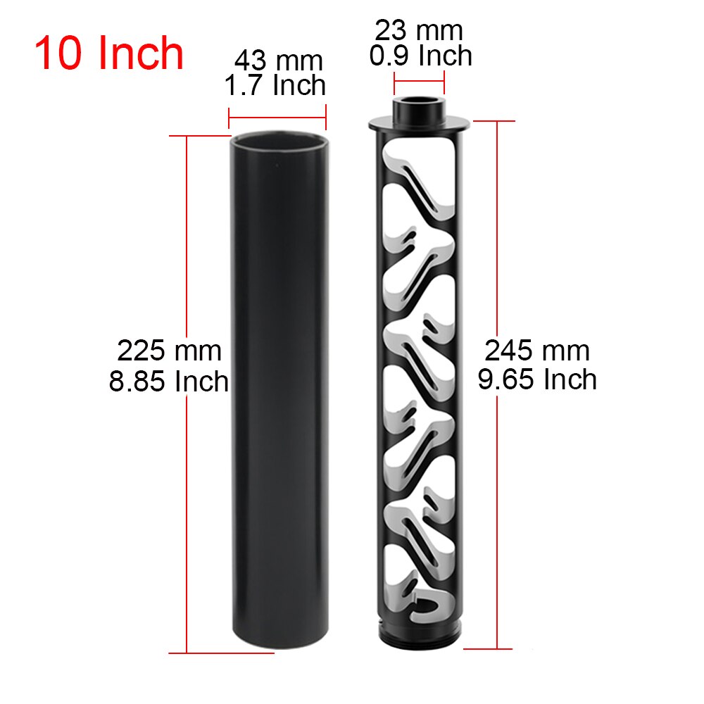 Aluminum Tuning Car Oil Fuel Filter Solvent Trap for SKS SCS 22lr 1/2-28 5/8-24 NAPA 4003 WIX 24003 6 10 12 Inch Black Titanium