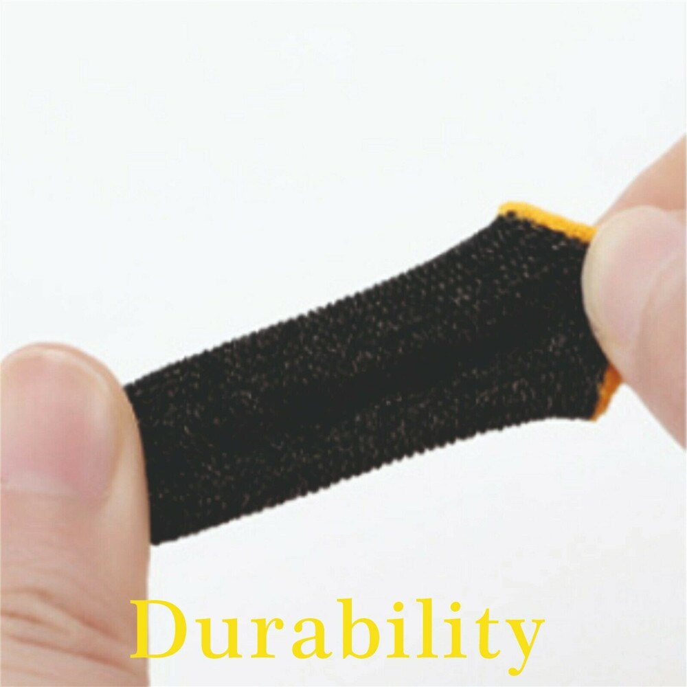 Responsieve Game Vinger Mouw Zilveren Vezel Duim Vinger Mobiele Gaming Manchet Handschoenen