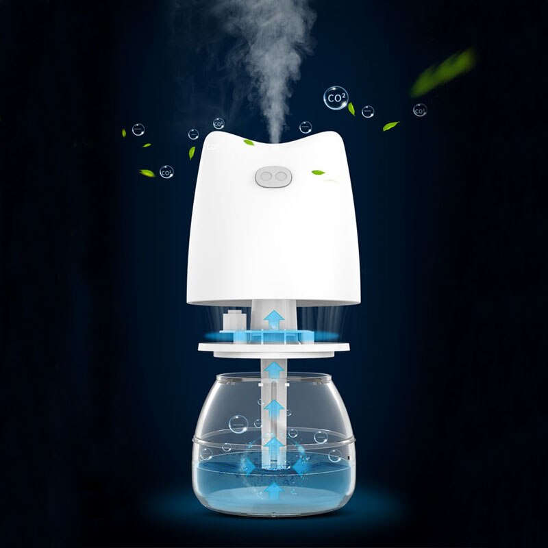 Nowy zapachowy olejek eteryczny dyfuzor świnka nawilżacz 270ml oczyszczacz powietrza doprowadziły lampka nocna z USB mini Fogger odświeżacz powietrza samochodu