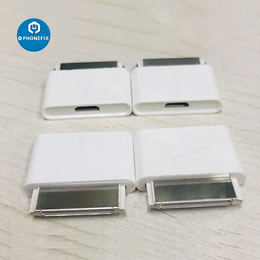 Adaptador de iluminação fêmea de 8 pinos para 30 pinos macho, conversor para carregadores, estações de encaixe para iphone 4 4S ipad 2 3 ipad touch 3 4