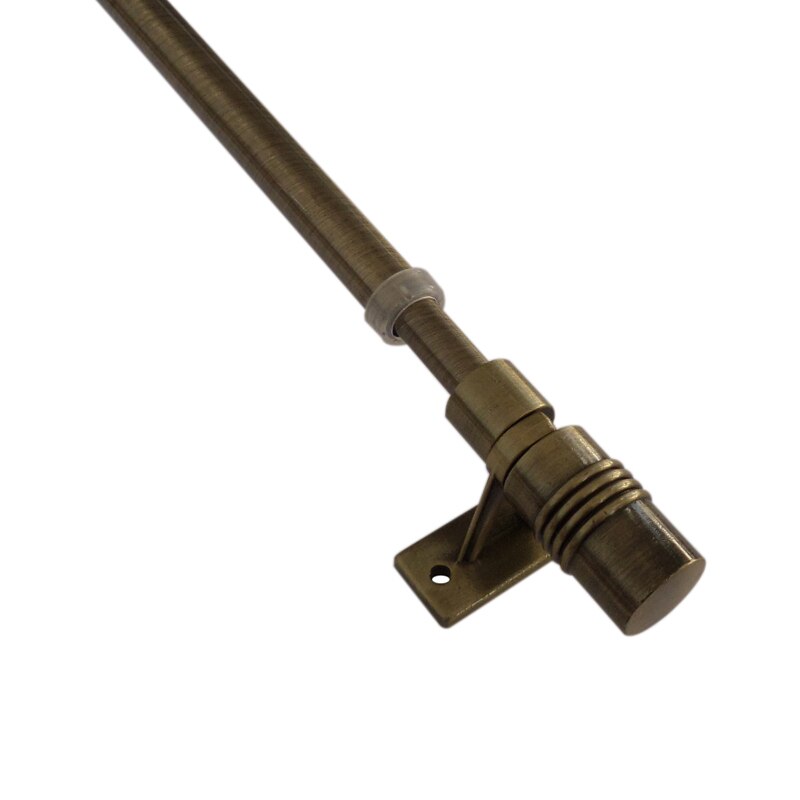 D8/10mm cylindret justerbar kaffestang gardinstang indtrækkelig gardinstang længde 40-60cm