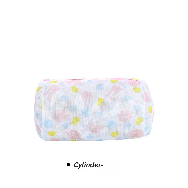 Siatka robić prania robić pralki akcesoria robić toreb Organizer stanik z siatką zestaw pojemnik podróżny biust duże brudne skarpetki bielizna odzież: Cylinder laundry torba