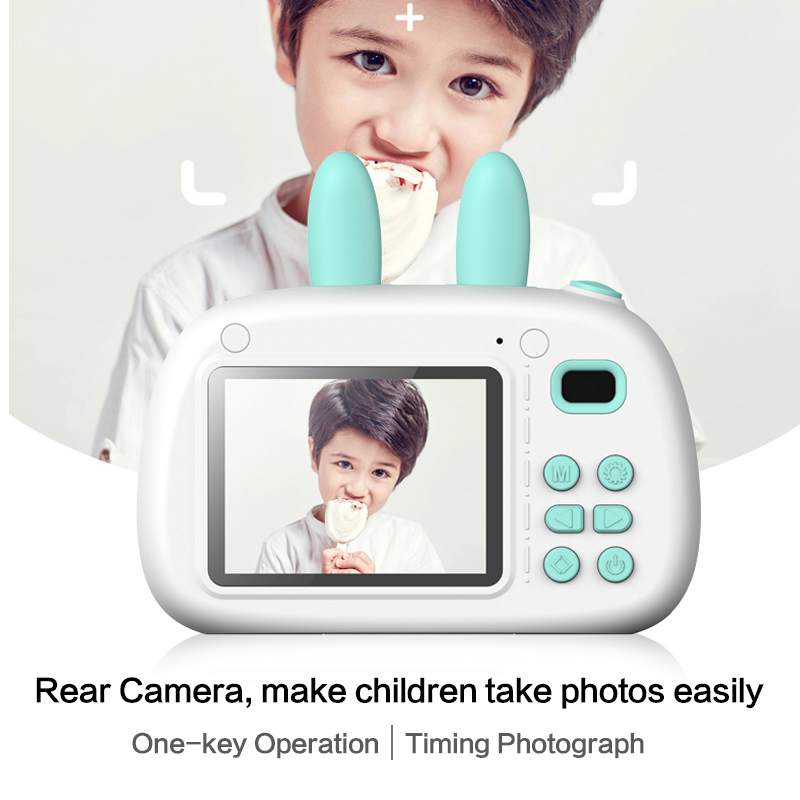 18MP Kinderen Mini Camera 1080P HD SLR Dual Lens 2.4 Inch Leuke Cartoon Camera Digitale Video Foto Camera Kids camera Beste