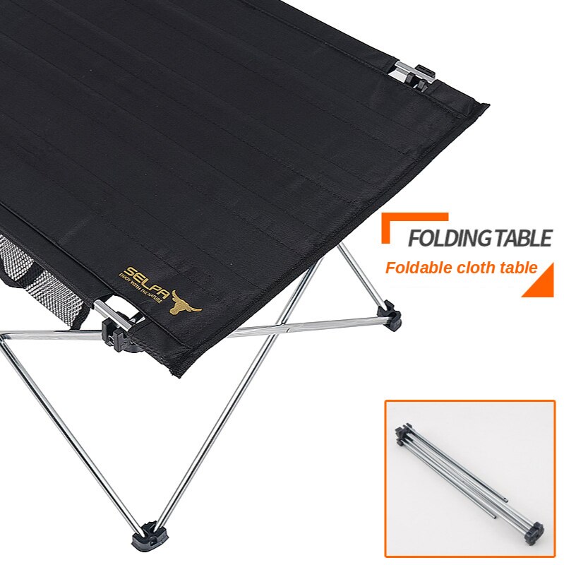 Portable Foldable Table Camping Outdoor Furniture Computer Bed Tables Picnic Aluminium Alloy Ultra Light Folding Desk