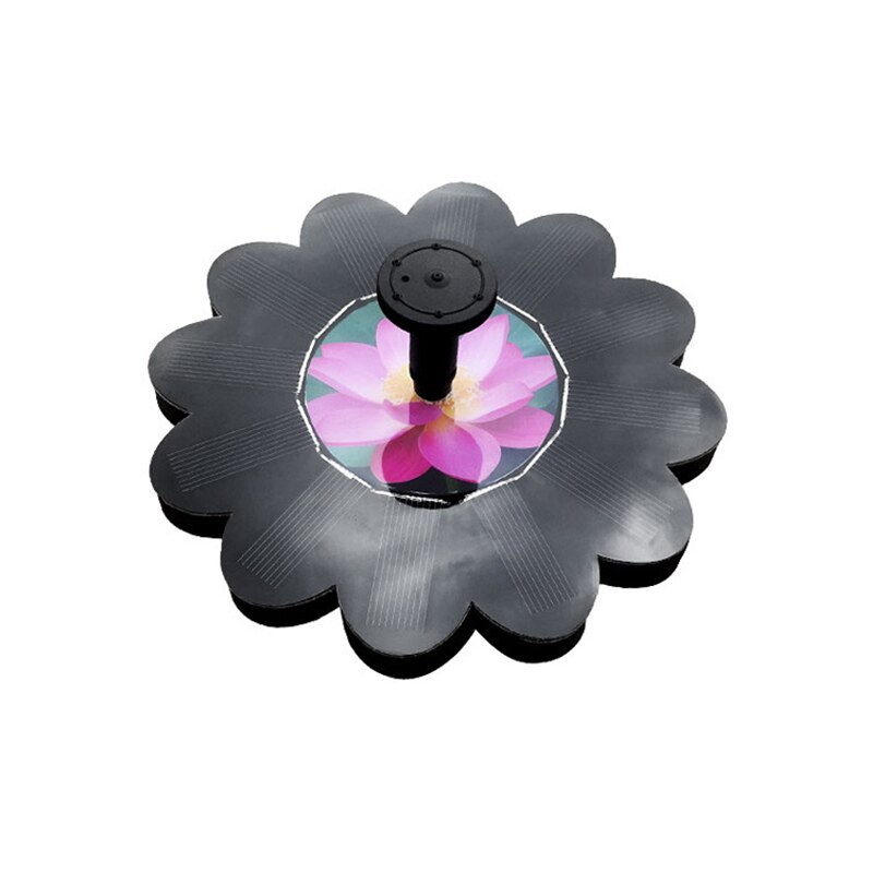 Solar Powered Fountain Pool Lake Pond Mini Water Fountain Pump Aquarium Bird Bath Floating Water Fountain Pump Garden Decor