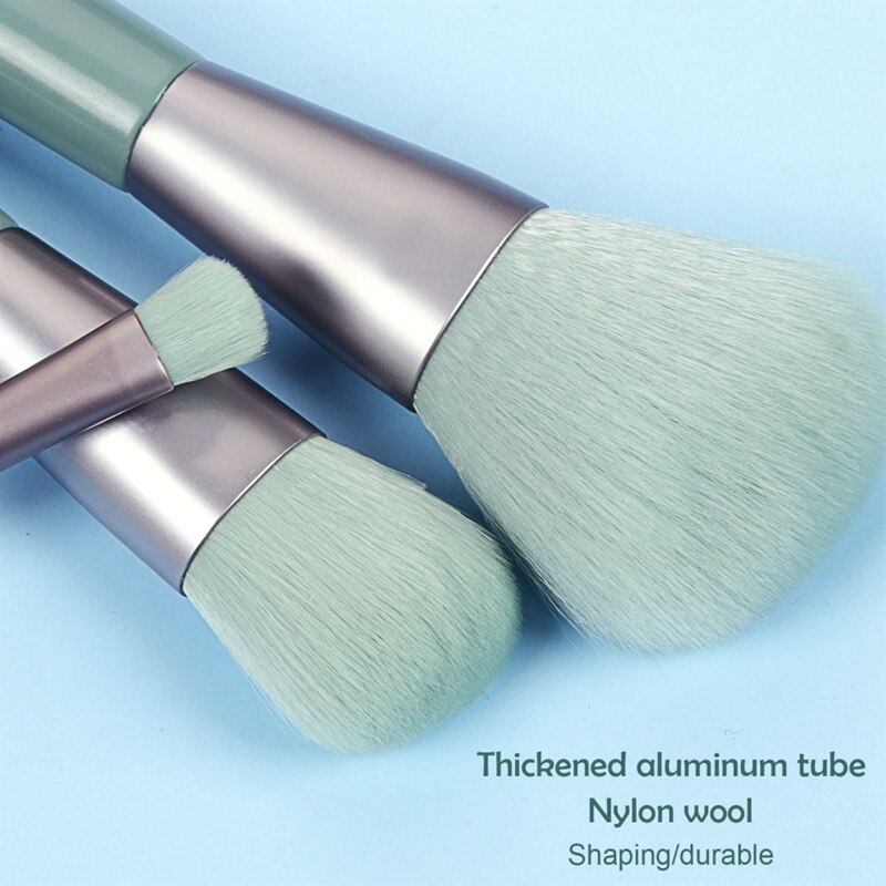 Set van 7 make-upkwasten voor cosmetische foundation, poeder, oogschaduw en make-upkwasten, eenvoudig te gebruiken