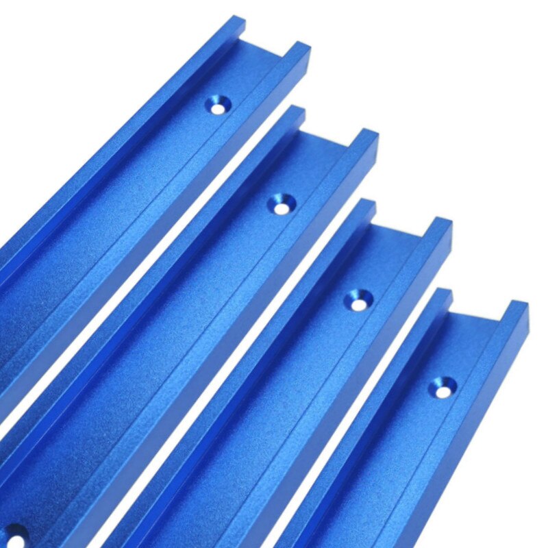 T-track Slot Miter Track T Screw T Slider 30 Model Aluminium Alloy Jig Fixture Pressure Woodworking DIY Tool 300-800MM