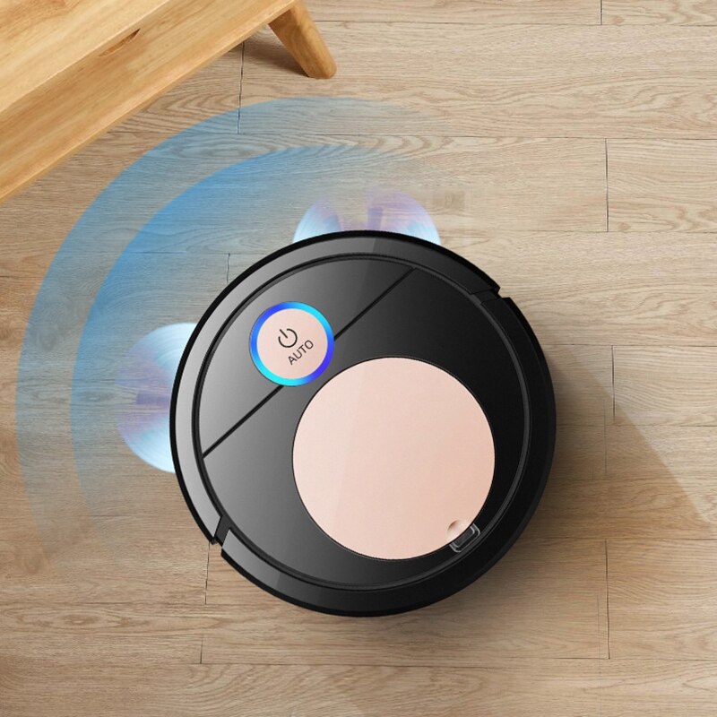 Smart Robot Vaccuum Cleaner USB Auto Cleaning Robot Suction Sweeper Robots for Home with Voice Function