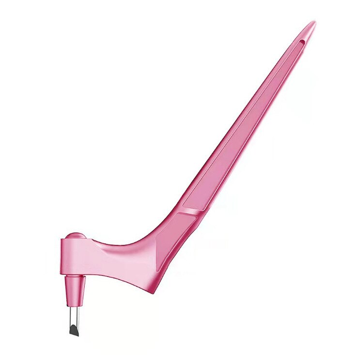 DIY Craft Paper Cutting Tools 3 Blades 360 Rotating Blade Craft Cutting Knife Wear-Resisting Cutter Handmade Art Carving Tool: Pink Cutter