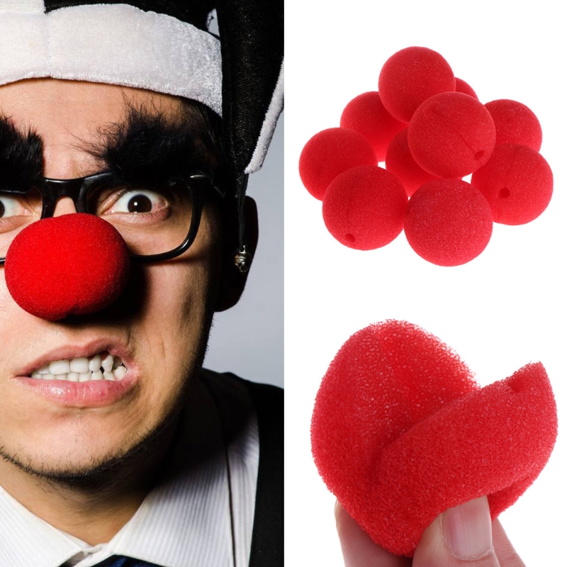 25 st svampboll clownnäsa för jul halloween kostym festdekoration  y4ud
