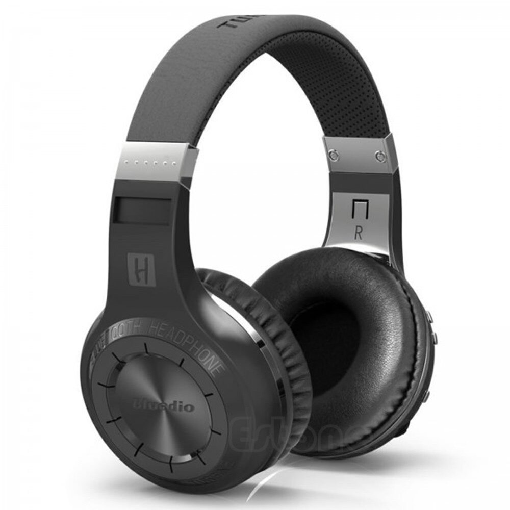 Bluedio Hurricane HT Bluetooth 4.1 Draadloze Stereo Hoofdtelefoon Headset: black