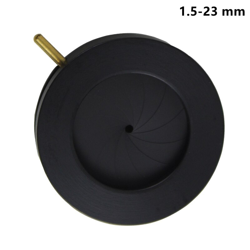 Metalen Zoom Optische Iris Diafragma Diafragma Condensator Digitale Camera Microscoop Adapter Microscoop Accessoires Voor Camera Lens