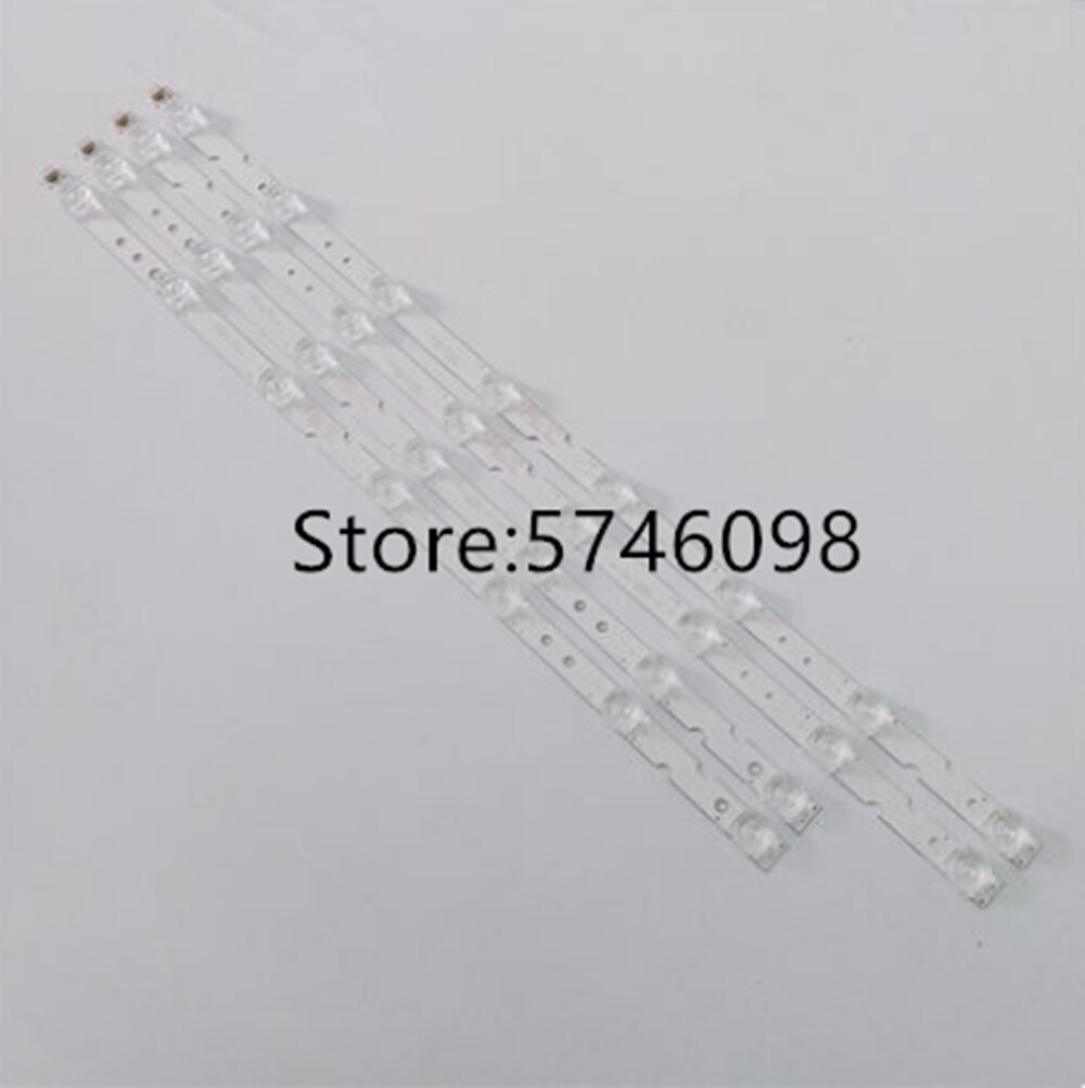 4piece/lot FOR TCL55A660U/55V2 4C-LB5507-HR02J 4C-LB5508-HR02J LCD TV backlight bar aluminium 6V