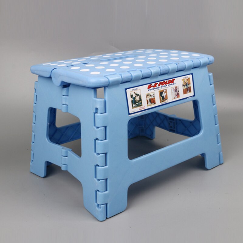 Składany stołek przenośny stołek taboret wędkarski mini siedzisko z tworzywa sztucznego łatwe przechowywanie w ogrodzie i na zewnątrz