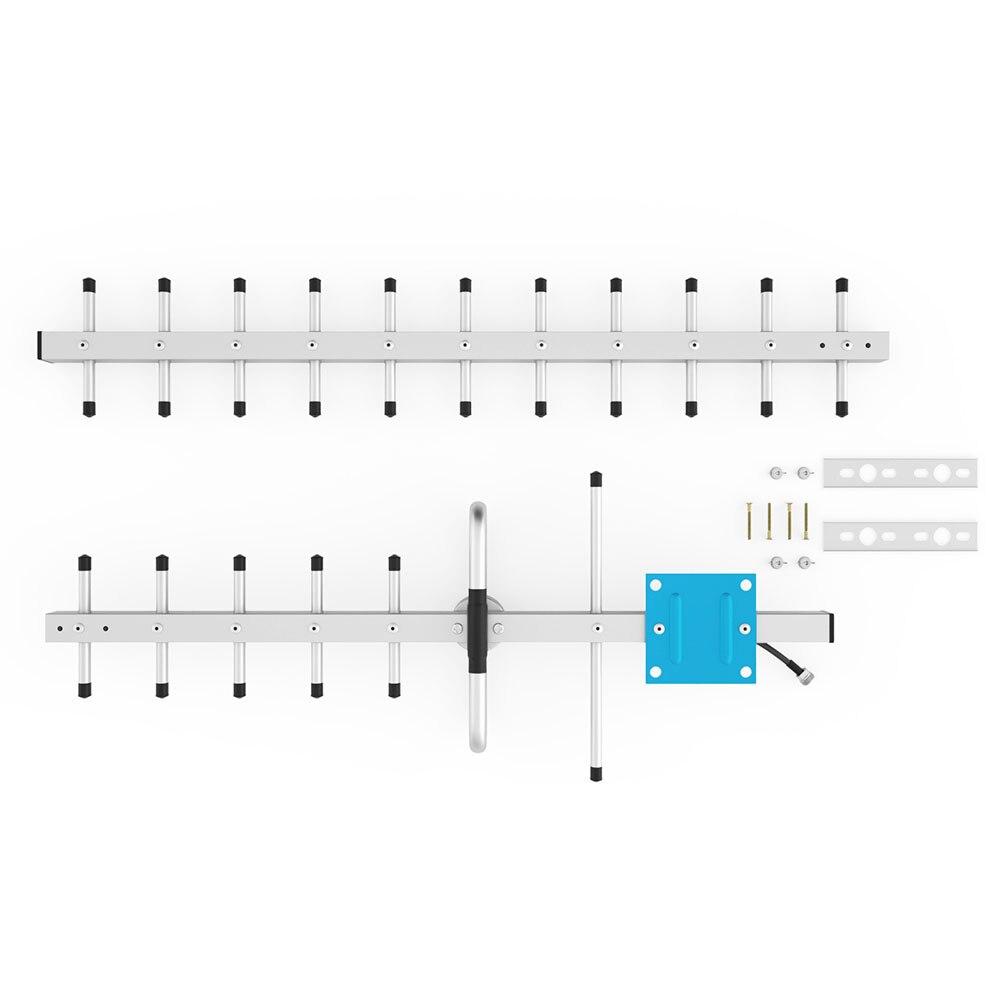 Lintratek 20dbi gsm 2g 3g 4g yagi antena exterior lte 4g impulsionador antena externa com n fêmea para amplificador repetidor