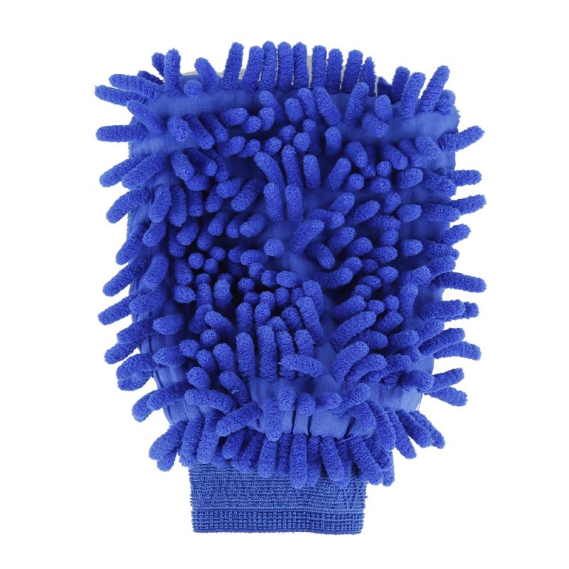 Double Sided Microfiber Washing Hand Gloves Car Window Dust Cleaning Glove Household Cleaning Towel Kitchen Accessories