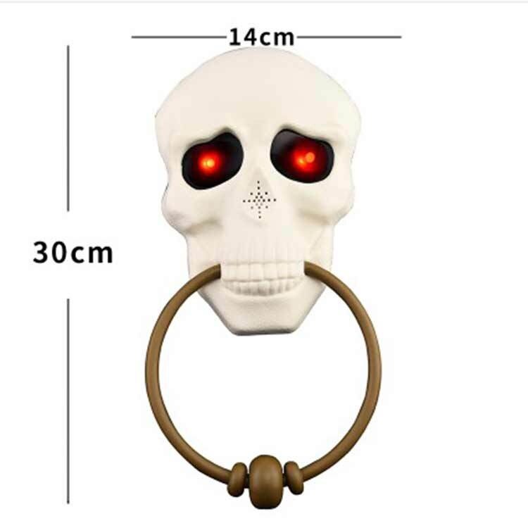 Halloween Doorbell Rotating Eyes Decor With Spooky Sounds Talking Doorbell With Lightup Eyeball Prop For Party House: C
