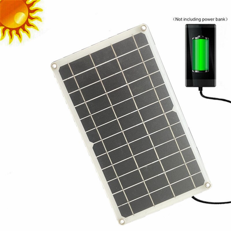 10W mini przenośna ładowarka solarna solarny płyta ładujący wyjście interfejsu USB robić ładowania bateria telefonu komórkowego