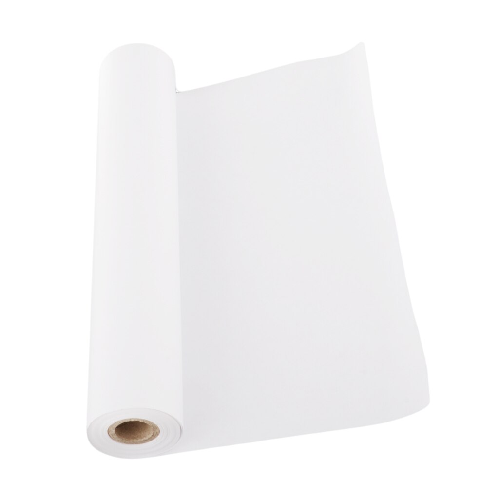 Rollo de papel blanco para dibujo de niños, suministros de arte para manualidades y decoraciones de , envoltura de , 10m