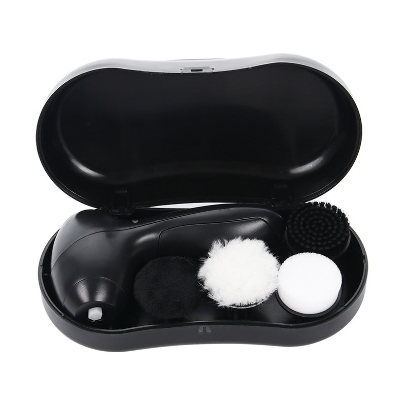 Hand-held Shoe Shine Portable Electric Rechargeale Shoe Polishing Machine Multi Four Shoe Brush for Cleaning