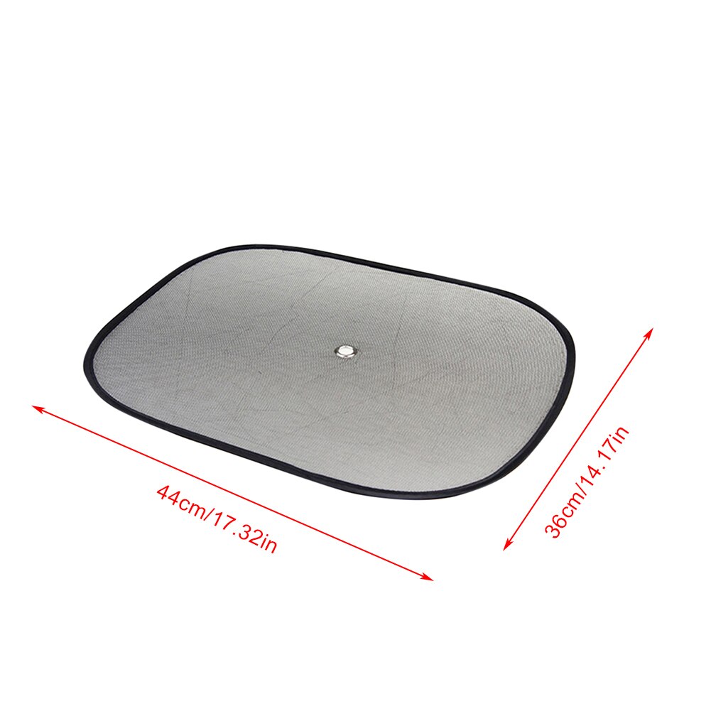 44x36 cm Car Front Rear Window Sun Shade Suction Cup Sun Protection Mesh Side Window Car Sunshade Universal