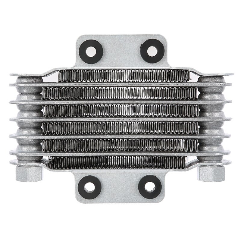 Motorfiets motorolie koelradiator 85ml universele zilveren aluminium voor 100cc-250cc motorfietsen crossmotor atv