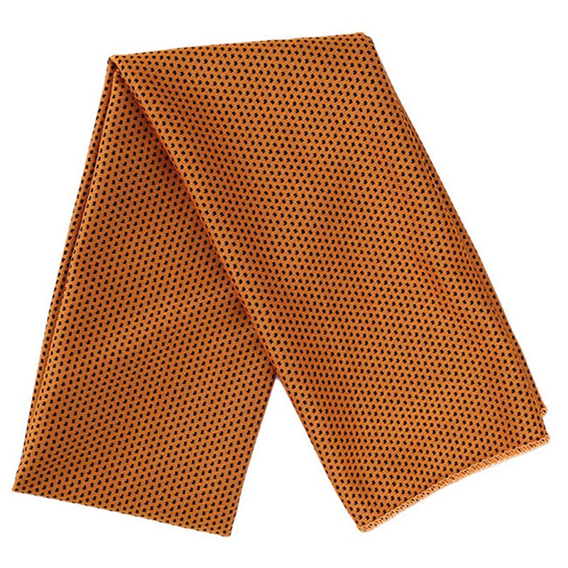 Car Towel Cool Towel Ice Cold Enduring Running Jogging Gym Chilly Instant Cooling Outdoor Sports Towel Swimming Towels Summer: Yellow