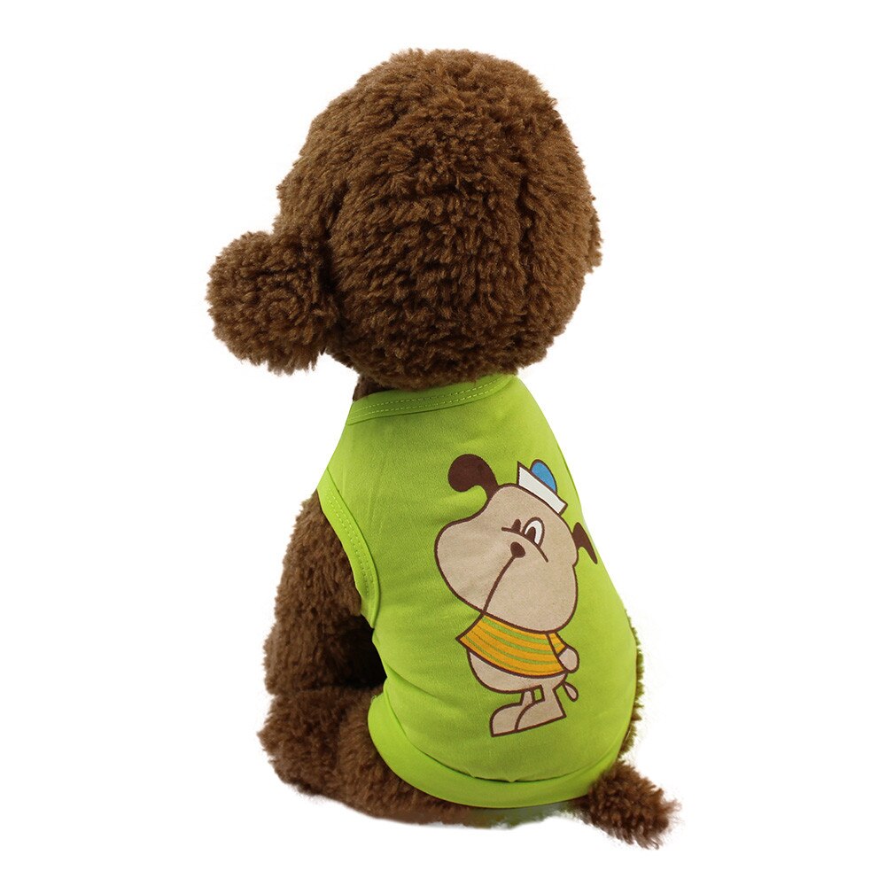 Ropa para Perro barata adorable chaleco para Perro camisa de Ropa para mascotas para perros traje de algodón cachorro Ropa para mascotas Ropa para perros pequeños Ropa de Perro