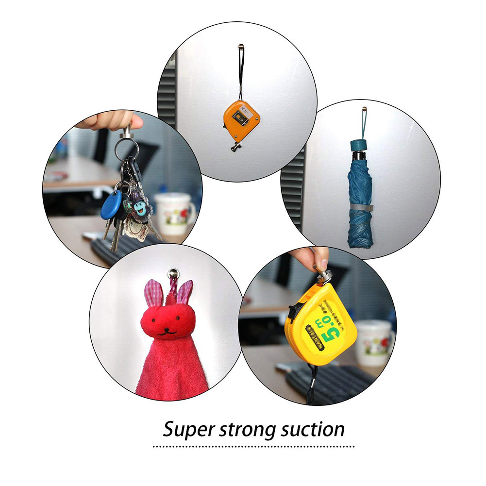 Neodymium Magnetic Coat Hooks Knobs Neodymium Storage Holder Hook Hanger TSH Shop