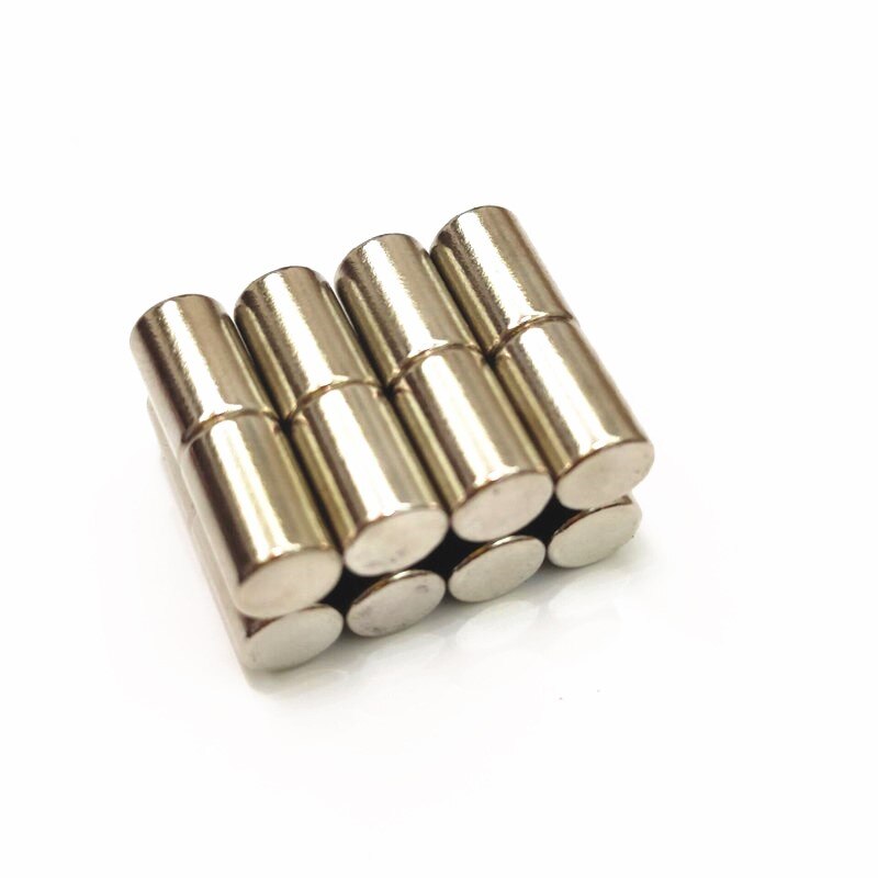 8x20 ímã de neodímio 8mm x 20mm magnético permanente forte super poderoso imanes n35 redondo ndfeb 8x20mm padrão magnético
